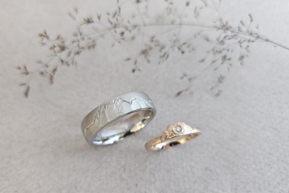 Bijoux Marielle Girardin, Bijoux personnalisés, Or écologique, Neuchâtel, alliances sur-mesure, bagues de fiançailles, créatrice de bijoux, bague, mariage