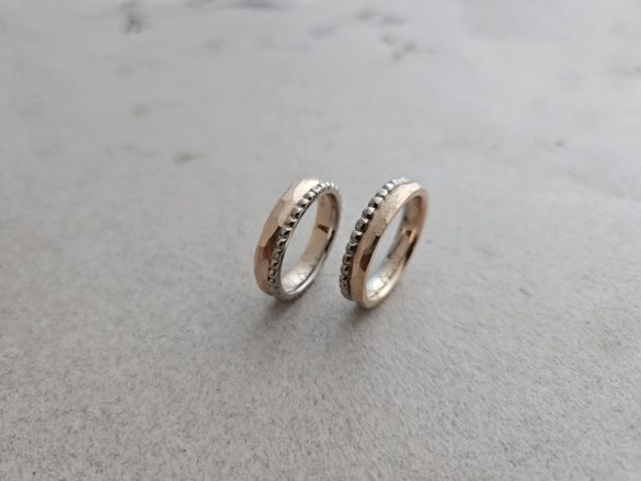 Bijoux Marielle Girardin, Bijoux personnalisés, Or écologique, Neuchâtel, alliances sur-mesure, bagues de fiançailles, créatrice de bijoux, bague, mariage