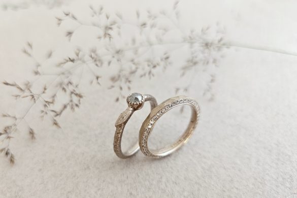 Bijoux Marielle Girardin, Bijoux personnalisés, Or écologique, Neuchâtel, alliances sur-mesure, bagues de fiançailles, créatrice de bijoux, bague, mariage